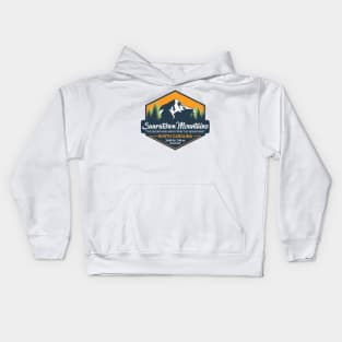 Sauratown Mountains - North Carolina Kids Hoodie